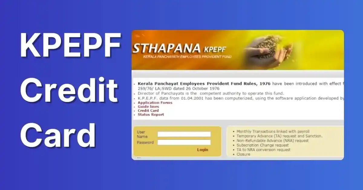 KPEPF Credit Card