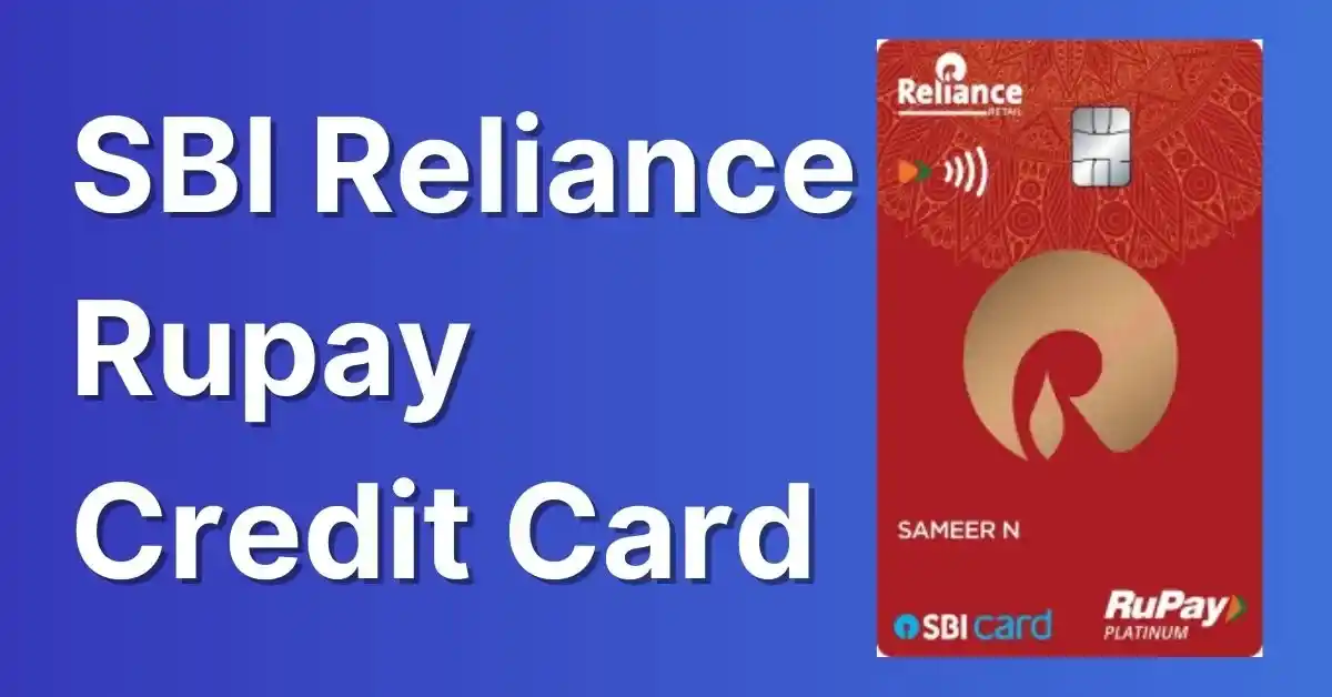 SBI Reliance Rupay Credit Card